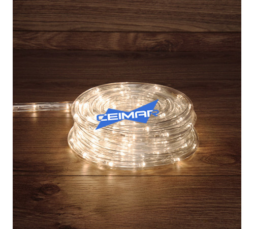 Дюралайт светодиодный трехжильный 11 мм, 20 м, 560 теплых белых LED ламп, контроллер, IP65 - 6022WW-3
