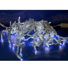 Светодиодная уличная бахрома "CEIMAR" 3.0х0.6, 120 холодно белых LED ламп, статика, белый Каучук, соединяемая, IP65 - IP-BT1204565w