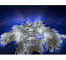 Световой занавес для улицы "CEIMAR" 2.0х3.0м. 480 холодно белых диодов, статика, белый Каучук, IP65 – ART:CH/B-23W