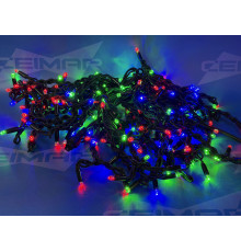 Светодиодная уличная бахрома "CEIMAR" 3.0*0.6, 160 Хамелеон LED ламп, черный КАУЧУК, соединяемая, IP65 - CMR-456-160HM