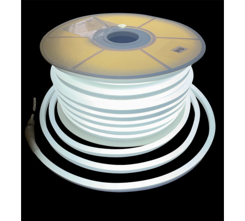 Гибкий неон LED SMD 8х16 мм, белый, 120 LED/м, бухта 50 м + шнур питания -122835W CEIMAR