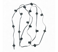 Гирлянда Белт Лайт "CEIMAR" двужильный 100 м, 2W, шаг 33 см, 300 патронов E27, IP65, черный провод - 318100M-2H
