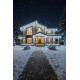 Светодиодная уличная бахрома "CEIMAR" 30*0.7 м. цельная, 1200 белых LED ламп, статика, белый КАУЧУК, соединяемая, IP65 - ART:CMR-205-906w